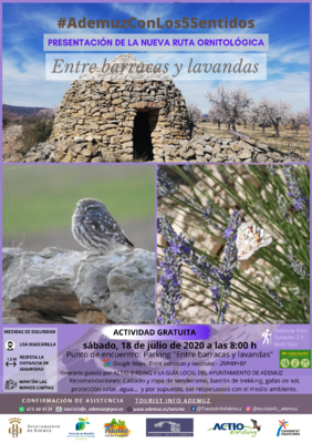 Presentacin del nuevo itinerario ornitolgico "Entre barracas y lavandas"