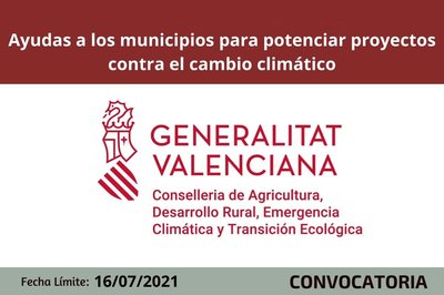 Ayudas municipios contra el cambio climático