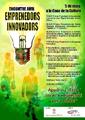 Cartel del Encuentro con Emprendedores Innovadores