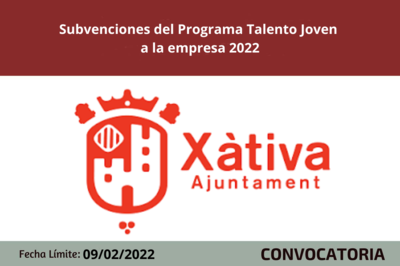 Bases de la convocatoria: Subvenciones del Programa Talento Joven a la empresa 2022