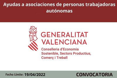 Ayudas mantenimiento y consolidación del trabajo autónomo