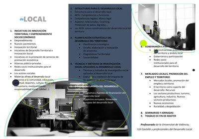 Mster en Gestin de Polticas para el Desarrollo del Territorio