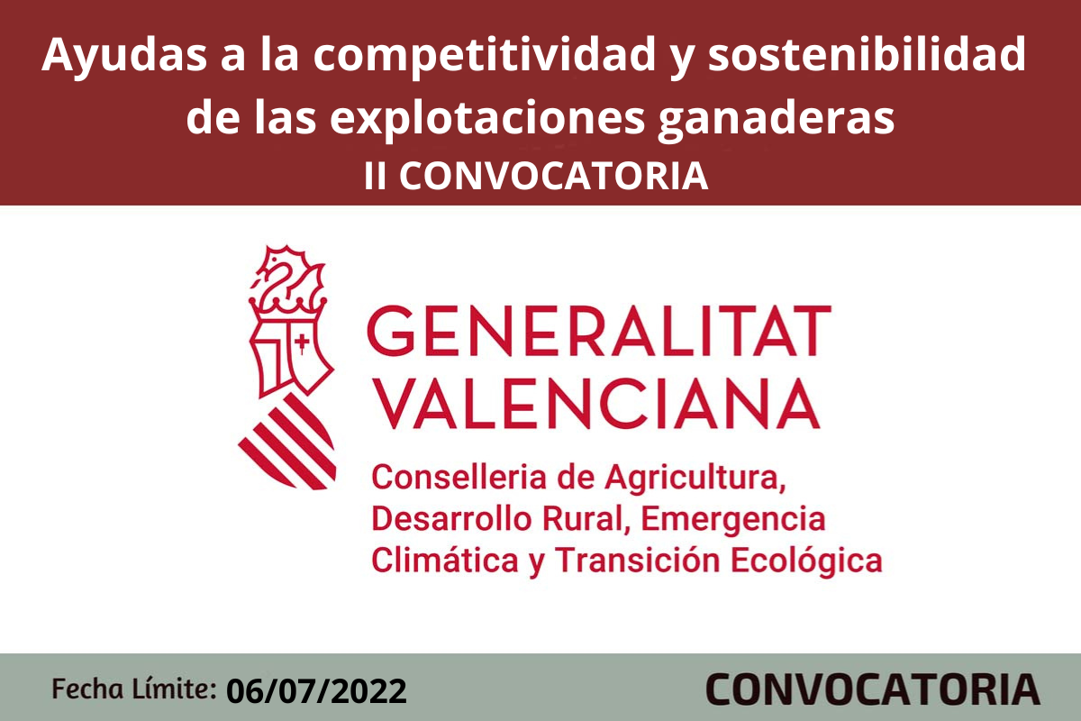 Ayudas a la explotaciones ganaderas II Convocatoria