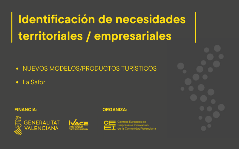 Nuevos modelos/productos turísticos