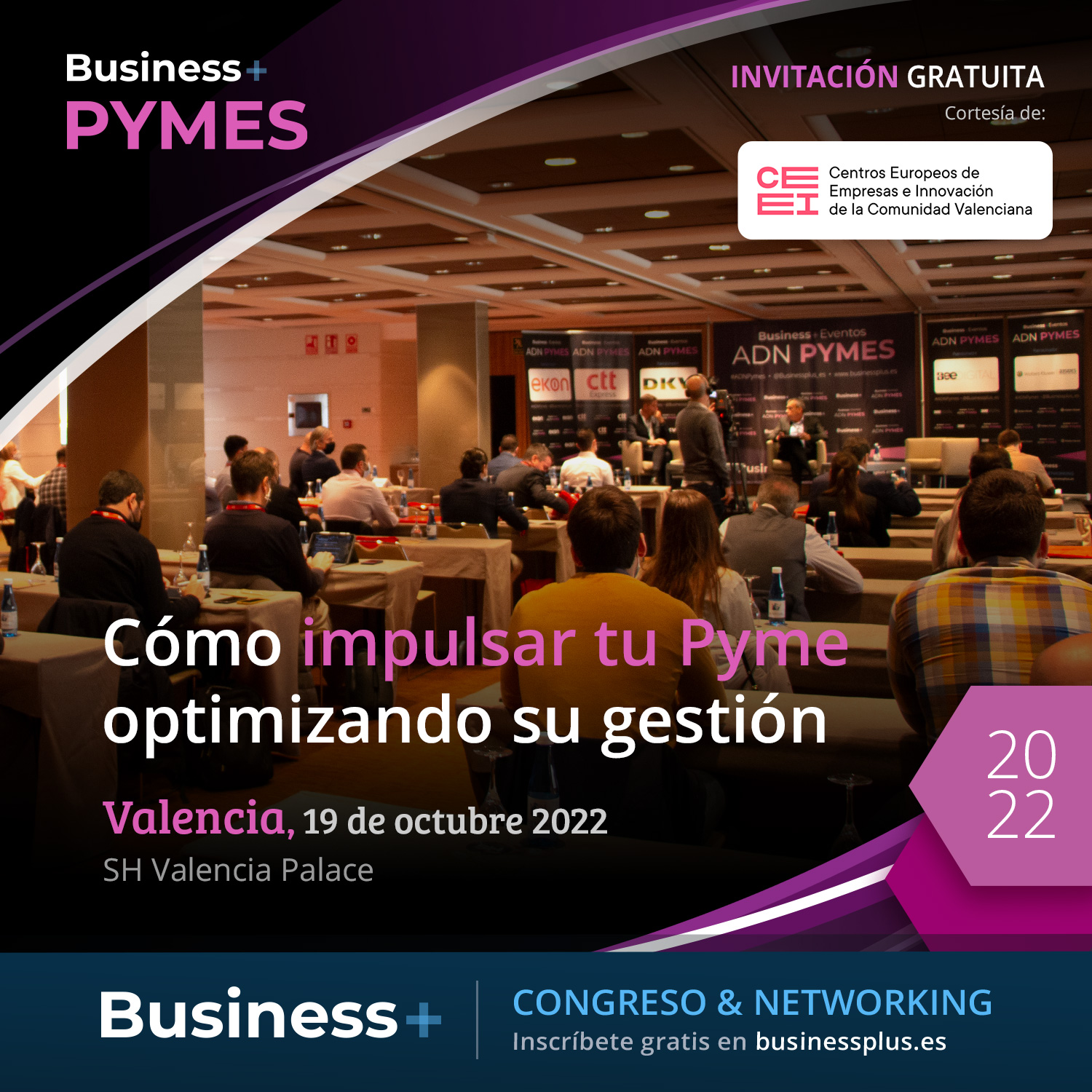 Business + Pymes, congreso gratuito para pymes