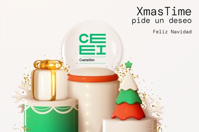 El equipo de CEEI Castelln os desea feliz Navidad y feliz 2023