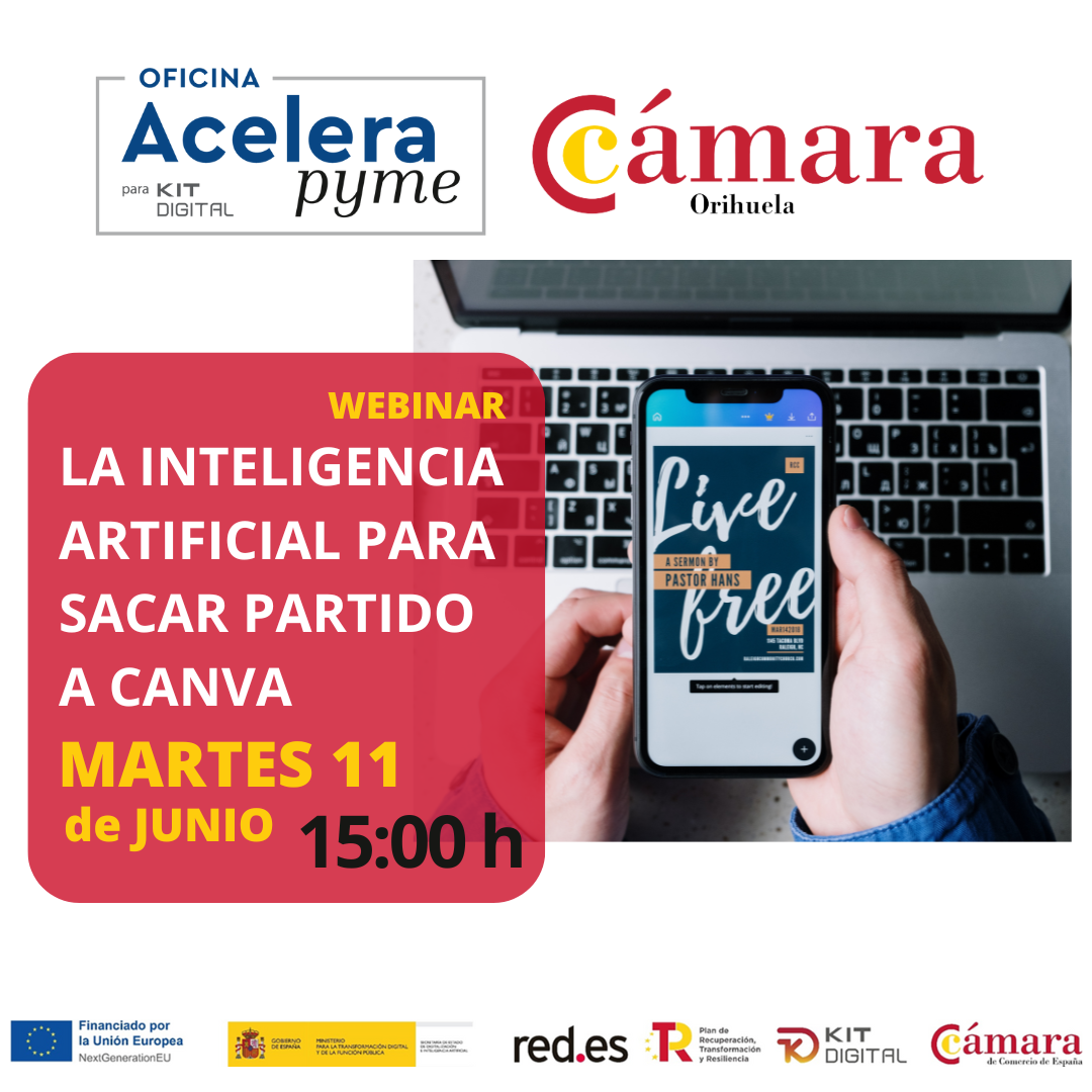 Webinar: Inteligencia artificial para sacar partido a CANVA