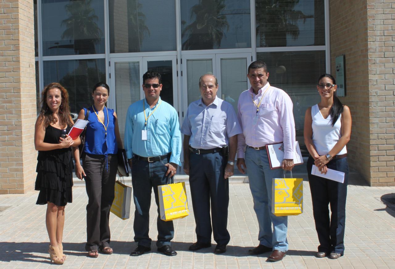 Delegaci�n colombiana visita ceei valencia septiembre 2011