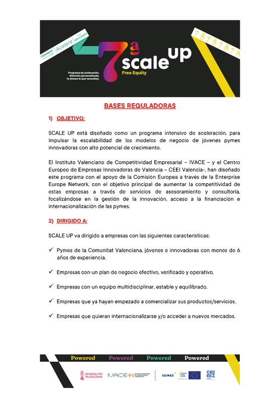 Bases SCALE UP 2024