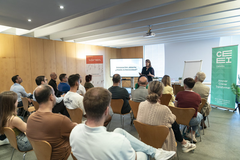 Olga Broto (Materia Naranja), en el taller 'Conexiones con impacto'