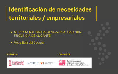 Nueva ruralidad regenerativa: Área sur provincia de Alicante