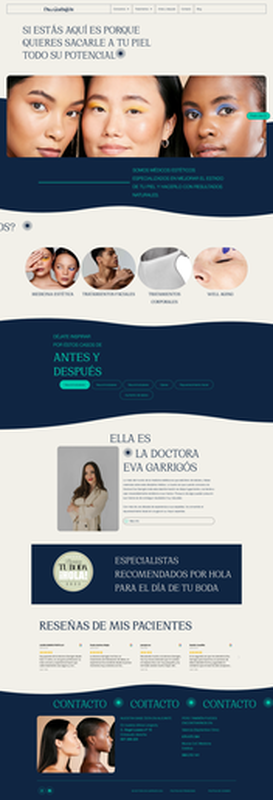 nueva web de la Doctora Eva Garrigós