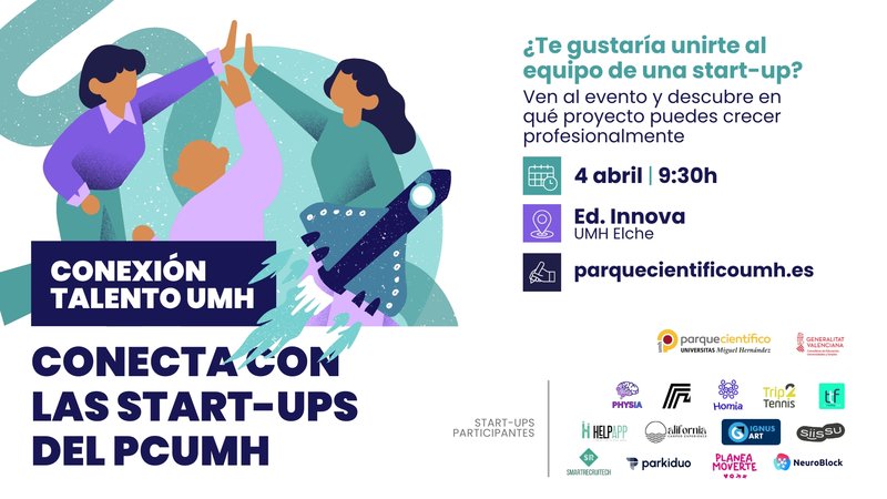 Conexin Talento UMH | Conecta con las start-ups del PCUMH