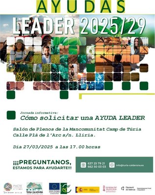 C�mo solicitar una ayuda Leader