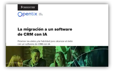 La migración a un software de CRM con IA