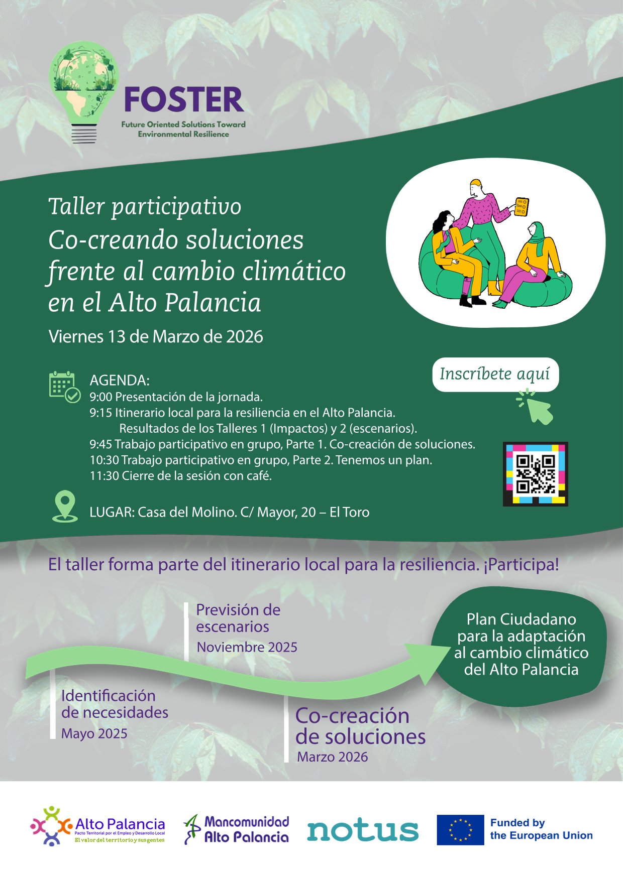 Co-creando soluciones frente al cambio climático en el Alto Palancia