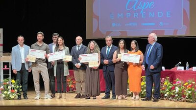 Una década apoyando a empresas y emprendedores: gala para entregar los premios de la 10ª edición del programa Aspe Emprende