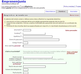 proceso registro empresa entidad