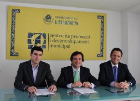 Pacto Local por la Innovaci�n, el Empleo y el Des. Empresarial - Manises firma convenio con CEEI Valencia