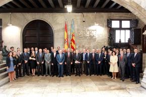 Alberto Fabra felicita a la FEBF por su compromiso con el progreso valenciano