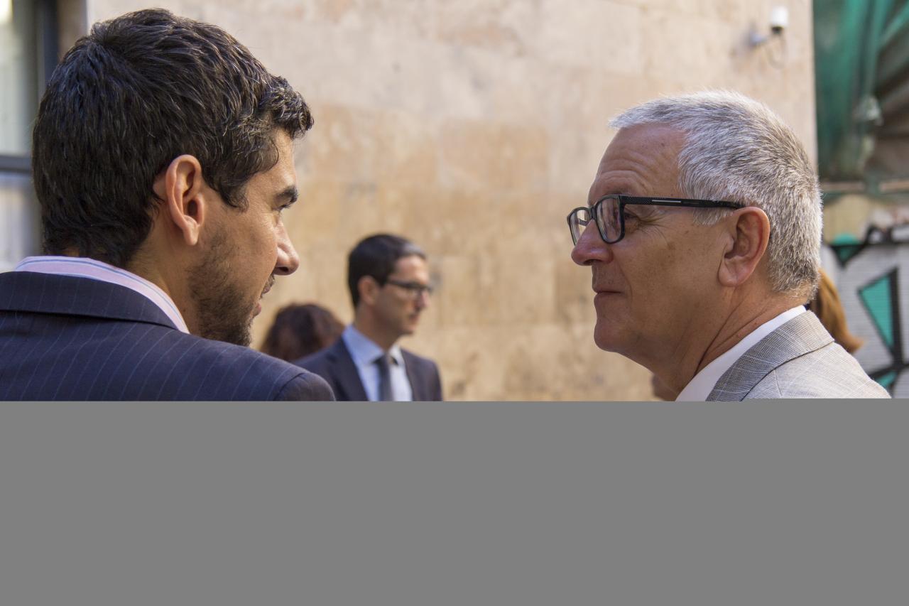 Abel Torrecillas y Pepe Portilla en la presentación del DPECV2013