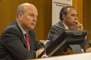 M�ximo Buch y Alfonso Maldonado en el acto de presentaci�n del DPECV