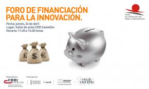 Foro:  Financiacin para la Innovacin CEEI Castelln 2014