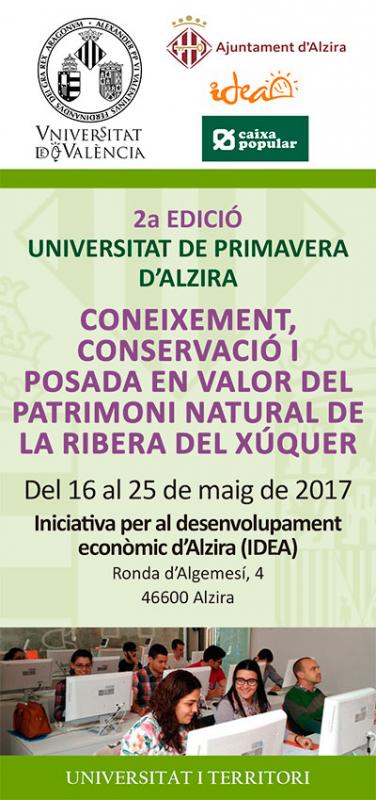 Alzira acoge la 2 Edicin de la Universidad de Primavera