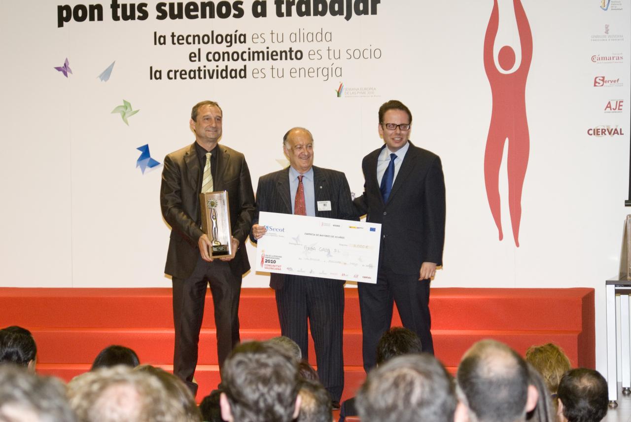 Abba Gaia SL, Premio empresa mayores de 45 a�os