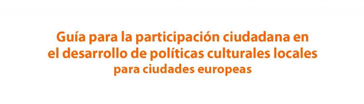 Guía para la participación ciudadana