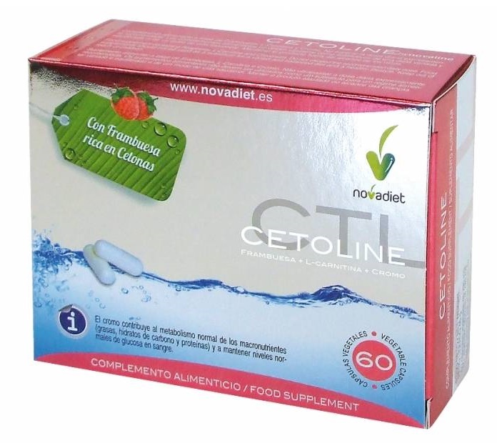 Cetoline noVadiet 60 cápsulas Envío gratuito