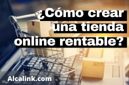 crear tienda online rentable
