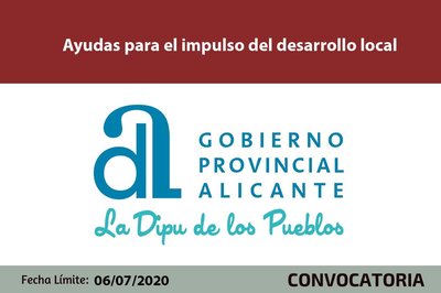 Ayudas Fomento y Desarrollo Local. Diputaci�n Alicante