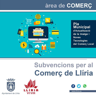 El Ayuntamiento de Ll�ria dar� 30.000 euros en ayudas para inversiones de mejora en los comercios locales
