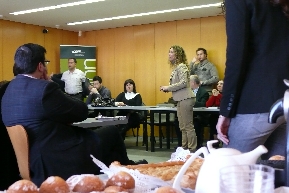 Desayuno de innovaci�n CEEI Castell�n 10/03/2011, Edurne Zubiria t�cnico CEEI Castell�n
