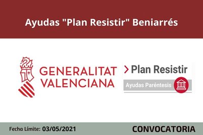 Ayudas Plan Resistir Beniarrés