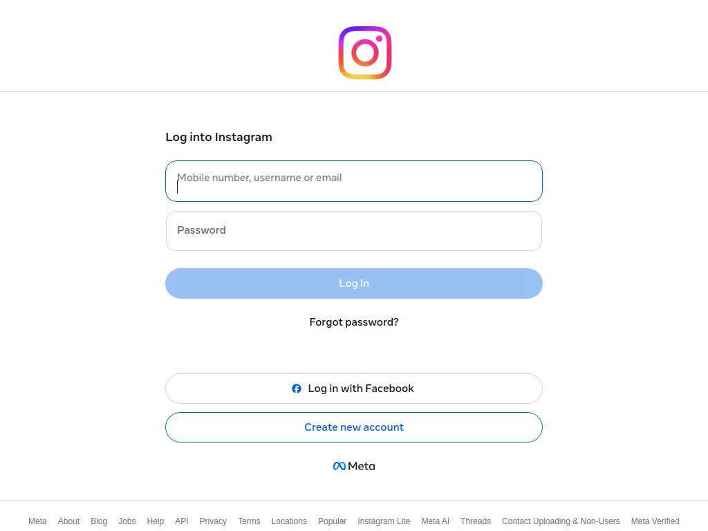 Instagram Idea